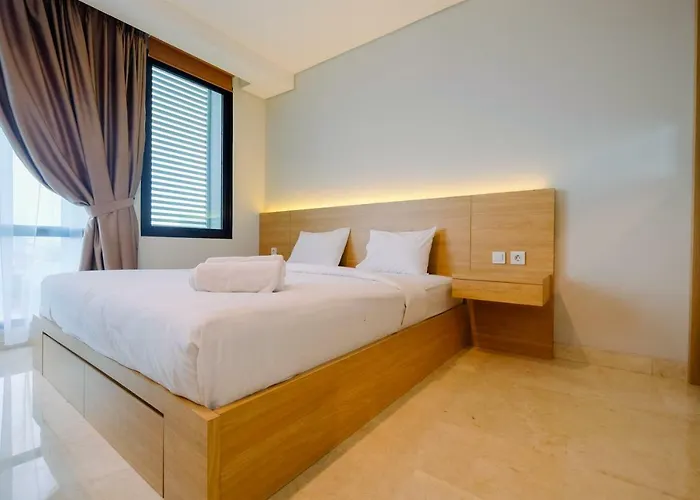 Apartemen studio 35 m² dengan 1 kamar mandi pribadi di Menteng